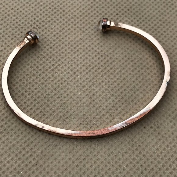 Kendra Scott Bracelet cuff antique gold Tone Thin - Picture 9 of 13